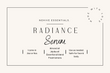 Radiance Serum.